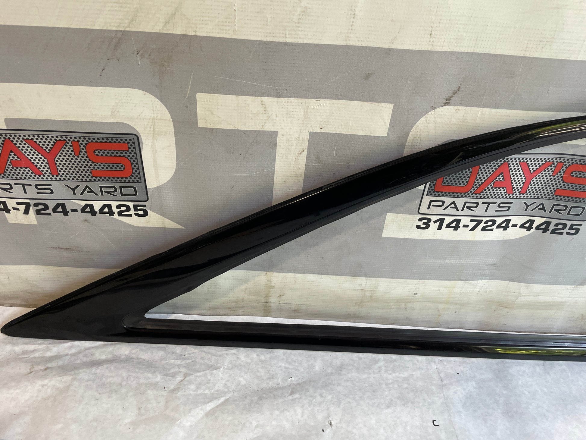 2017 Cadillac ATS-V Coupe Black RH & LH Window Sill Molding Trim Covers OEM - Day's Parts Yard
