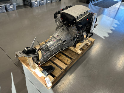 6.2L LT1 Engine TR6060 Manual Transmission Drivetrain Pullout 455HP