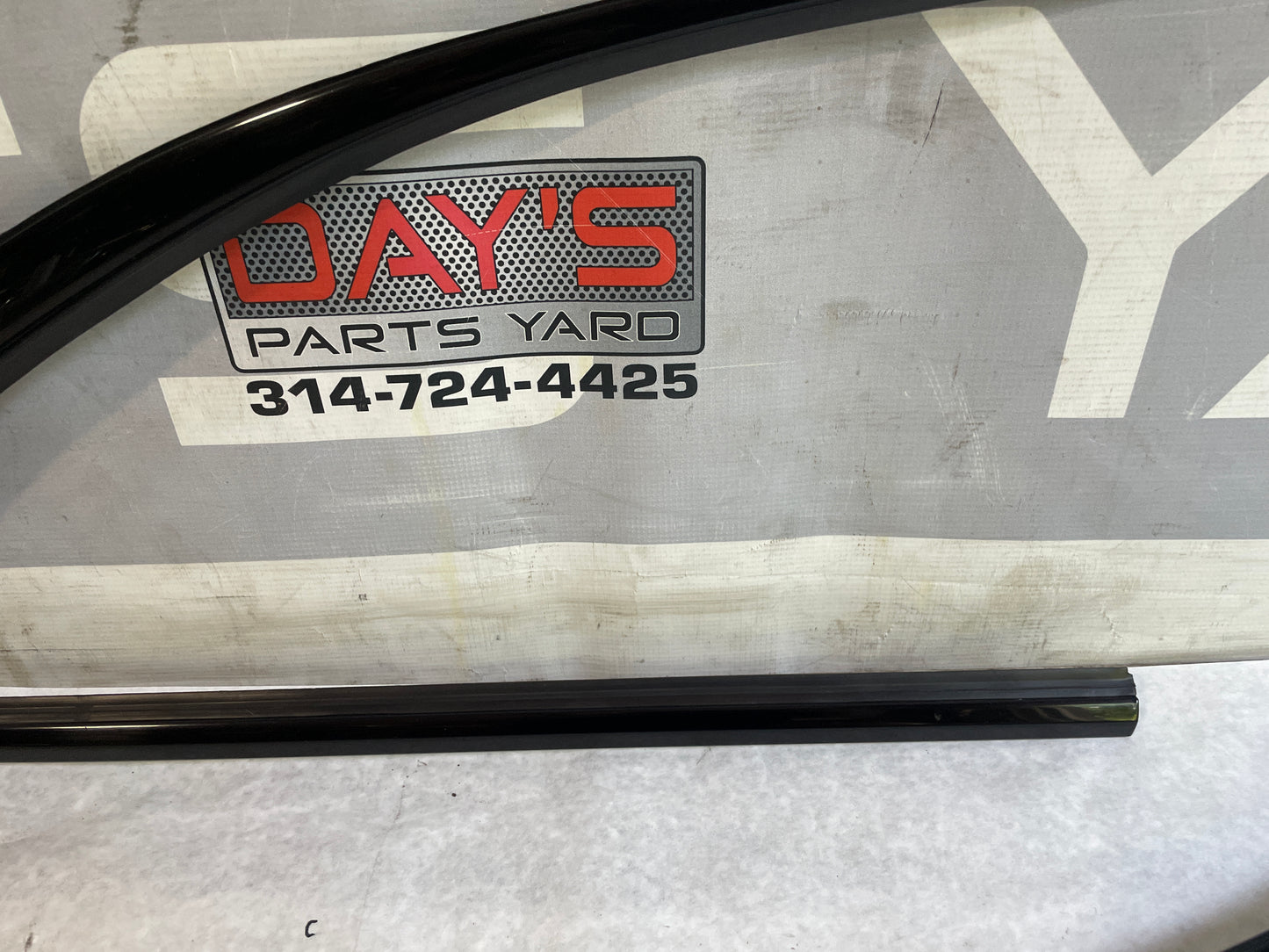 2017 Cadillac ATS-V Coupe Black RH & LH Window Sill Molding Trim Covers OEM - Day's Parts Yard