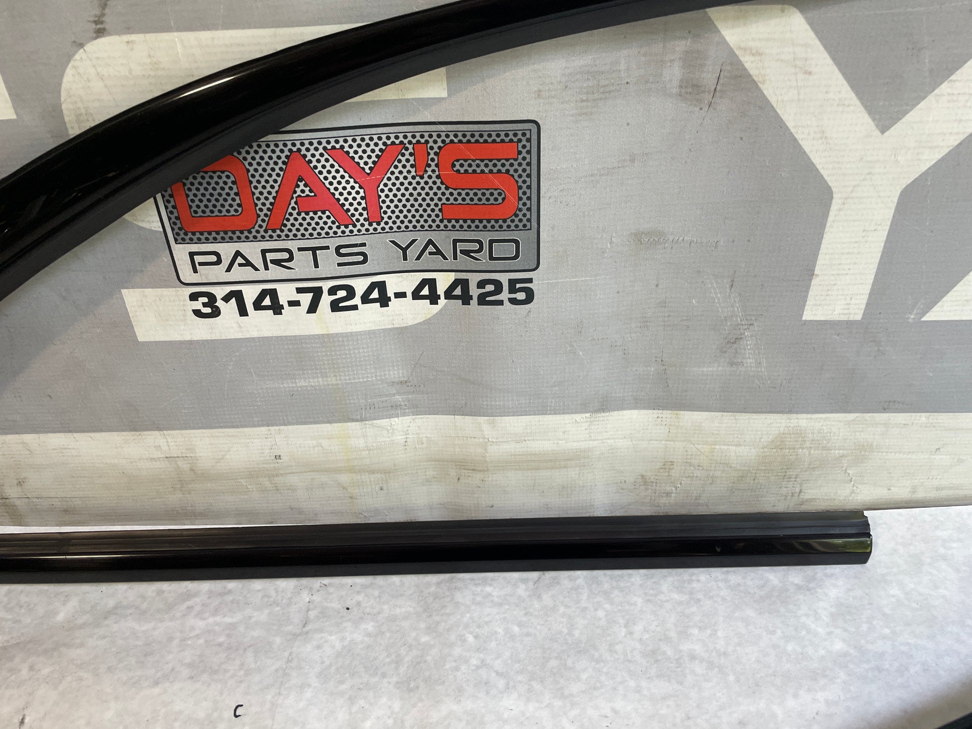 2017 Cadillac ATS-V Coupe Black RH & LH Window Sill Molding Trim Covers OEM - Day's Parts Yard