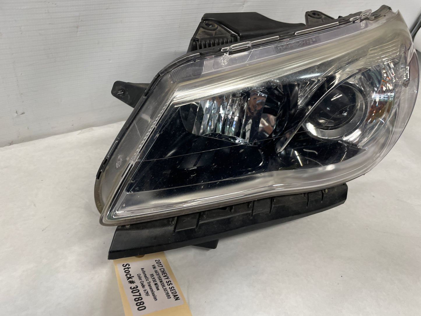 2017 Chevy SS Sedan LH Driver Head Light Lamp Headlight OEM - Day's Parts Yard
