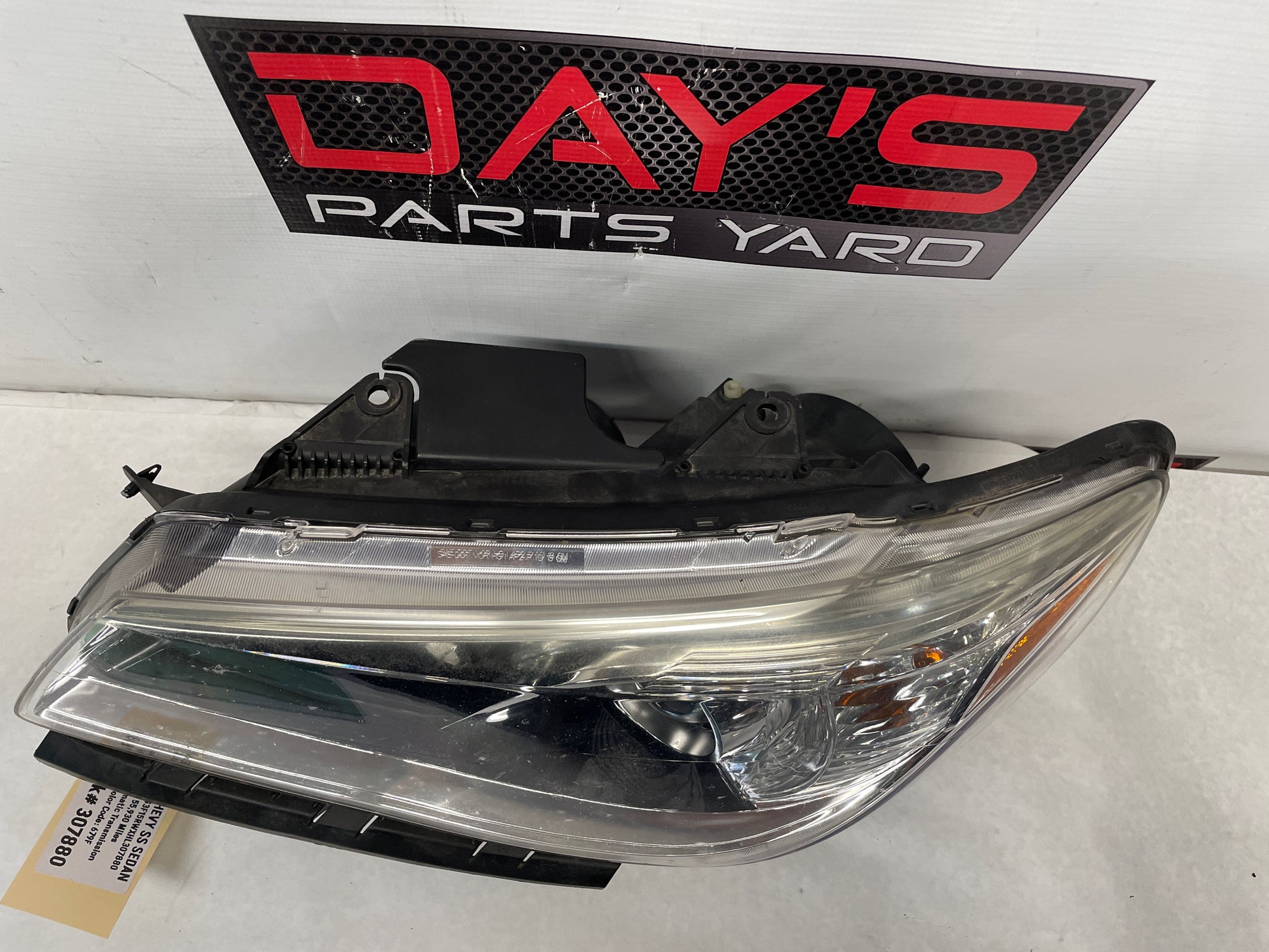 2017 Chevy SS Sedan LH Driver Head Light Lamp Headlight OEM - Day's Parts Yard