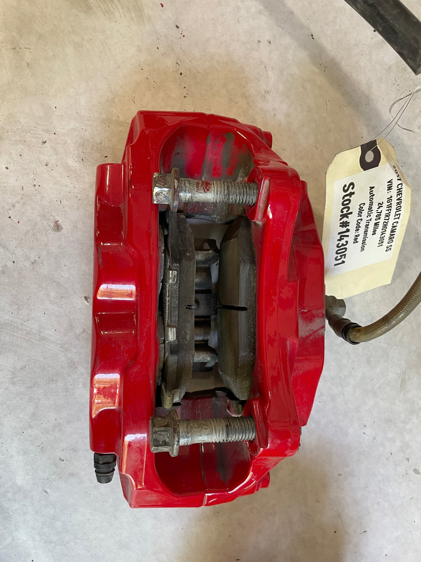 2017 Chevy Camaro SS Brembo Brake Calipers Front & Rear OEM