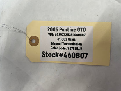 2005 Pontiac GTO Complete Steering Column Clam Shell Cover Molding Trim OEM - Day's Parts Yard
