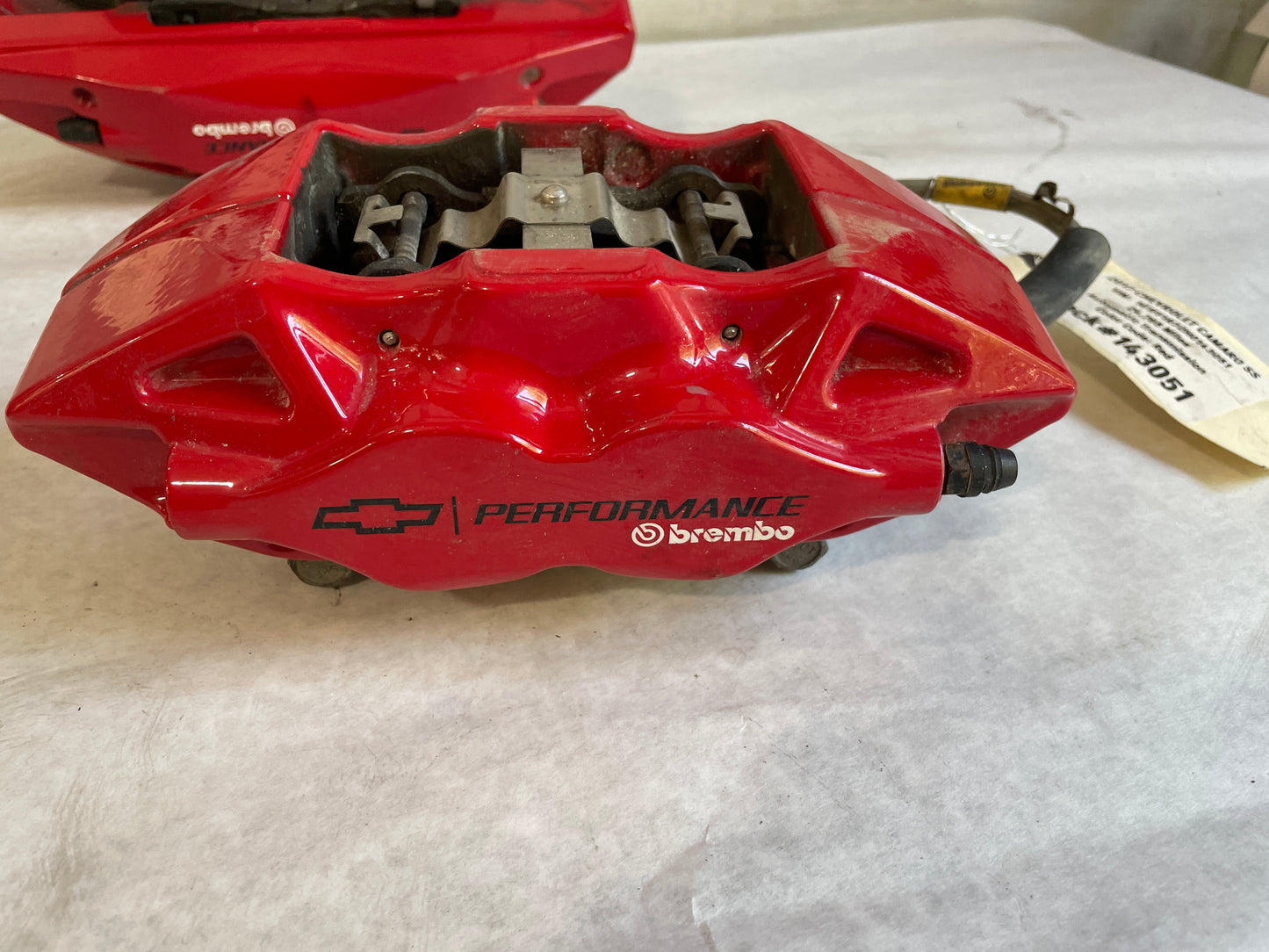 2017 Chevy Camaro SS Brembo Brake Calipers Front & Rear OEM