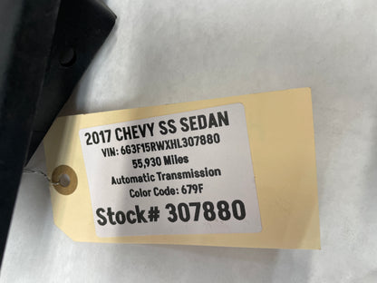 2017 Chevy SS Sedan LH Driver Head Light Lamp Headlight OEM - Day's Parts Yard