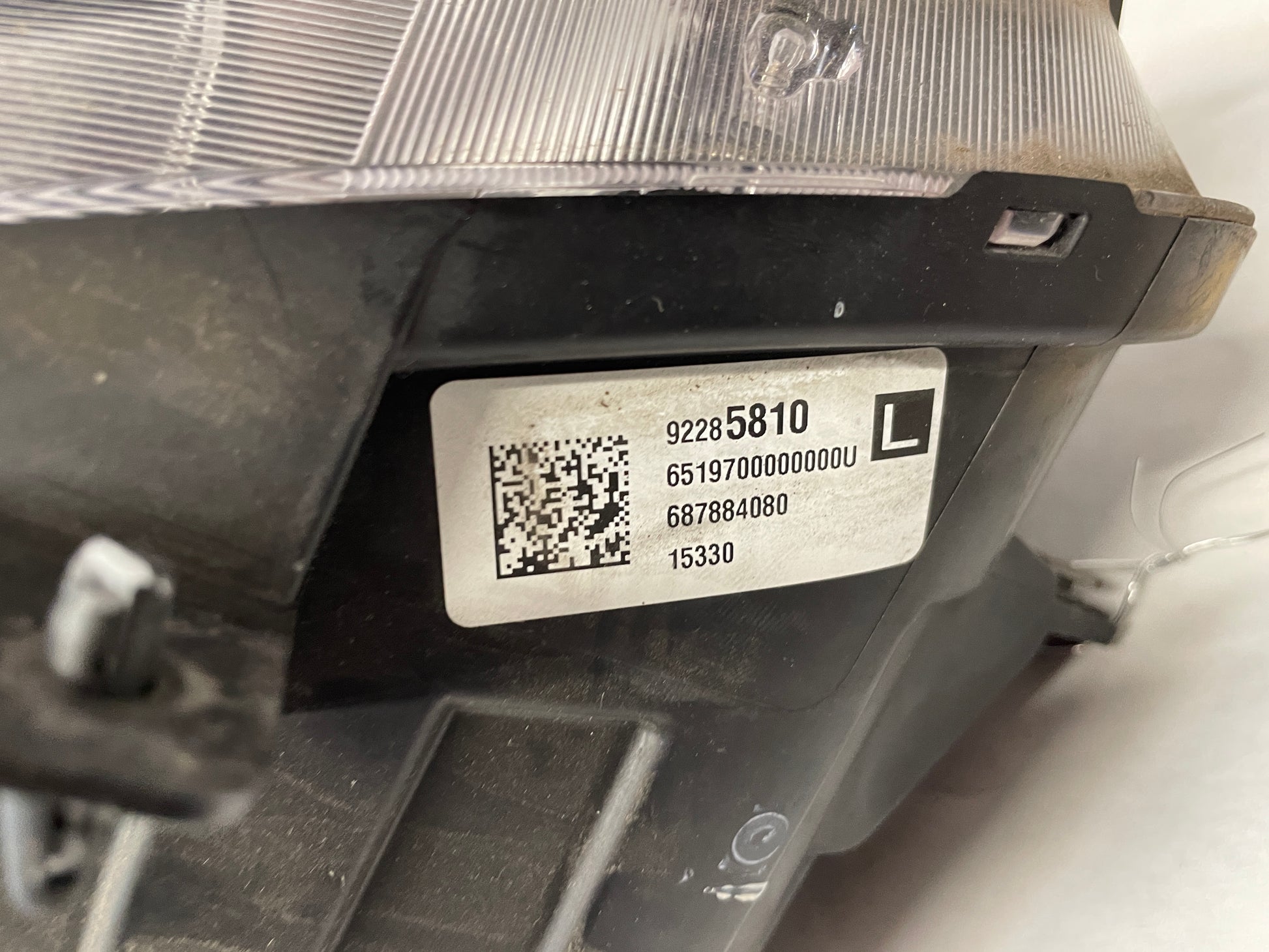 2017 Chevy SS Sedan LH Driver Head Light Lamp Headlight OEM - Day's Parts Yard