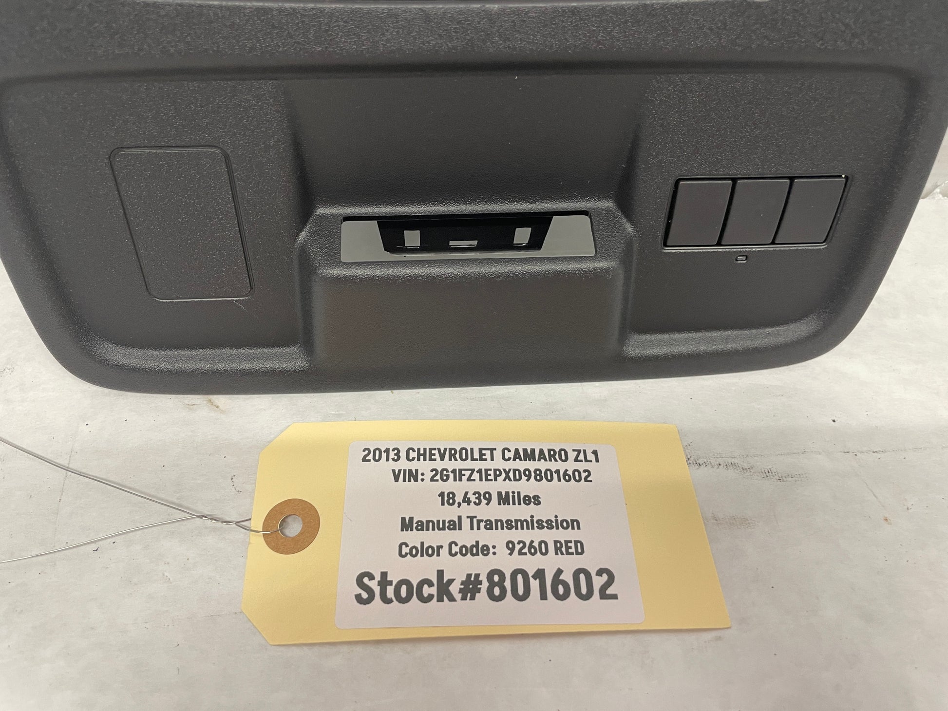 2013 Chevy Camaro ZL1 Over Head Console Light OEM - Day's Parts Yard