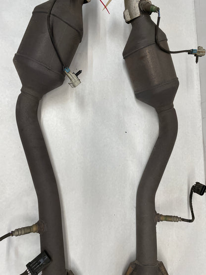 2004 Pontiac GTO RH & LH Exhaust Catalytic Converters Manifold Pipes - Day's Parts Yard