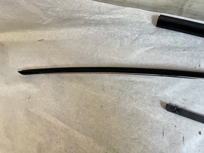 2017 Cadillac ATS-V Coupe Black RH & LH Window Sill Molding Trim Covers OEM - Day's Parts Yard