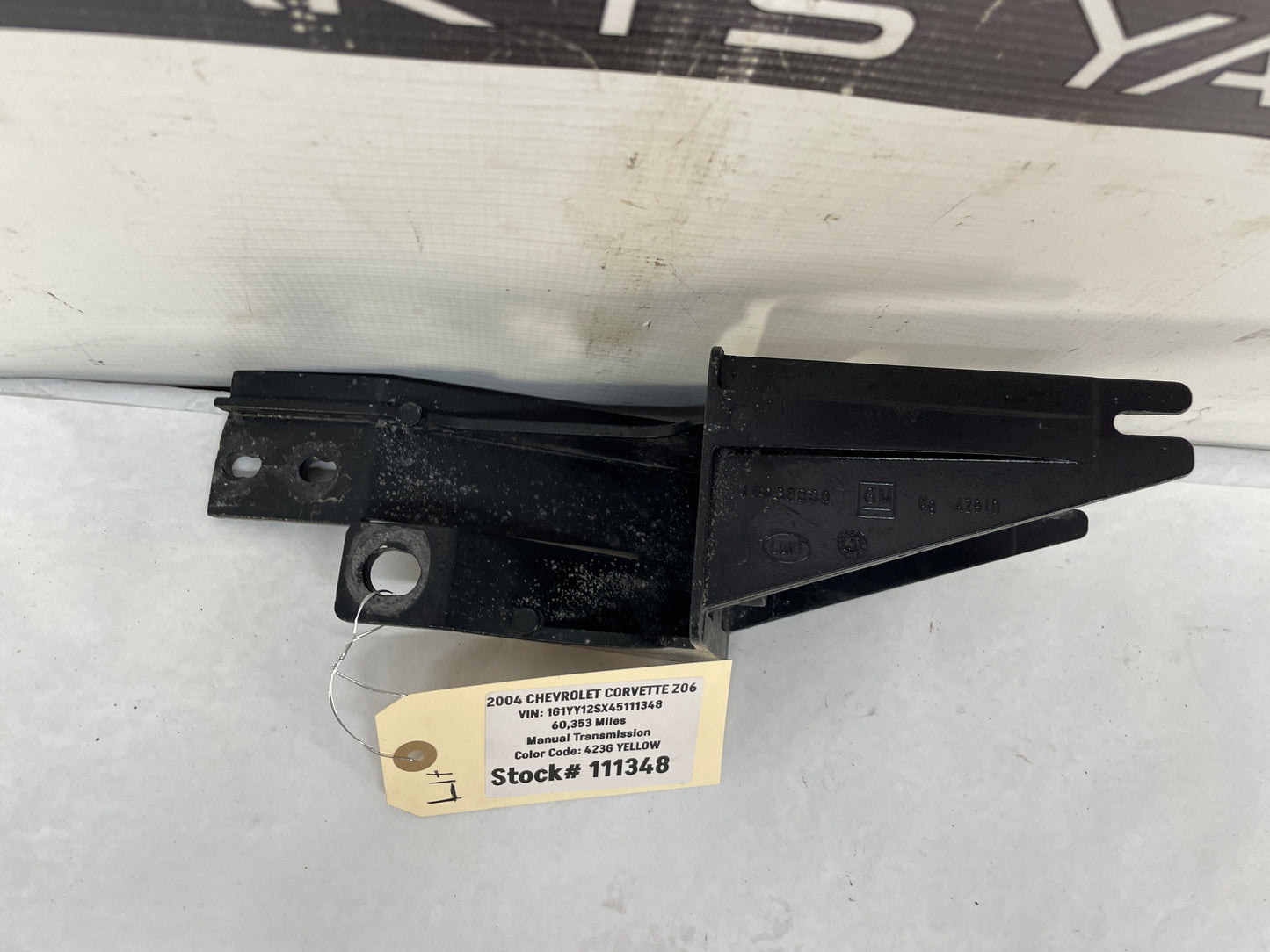 2004 Chevy C5 Corvette Z06 ABS Brake Pump Module Bracket OEM - Day's Parts Yard