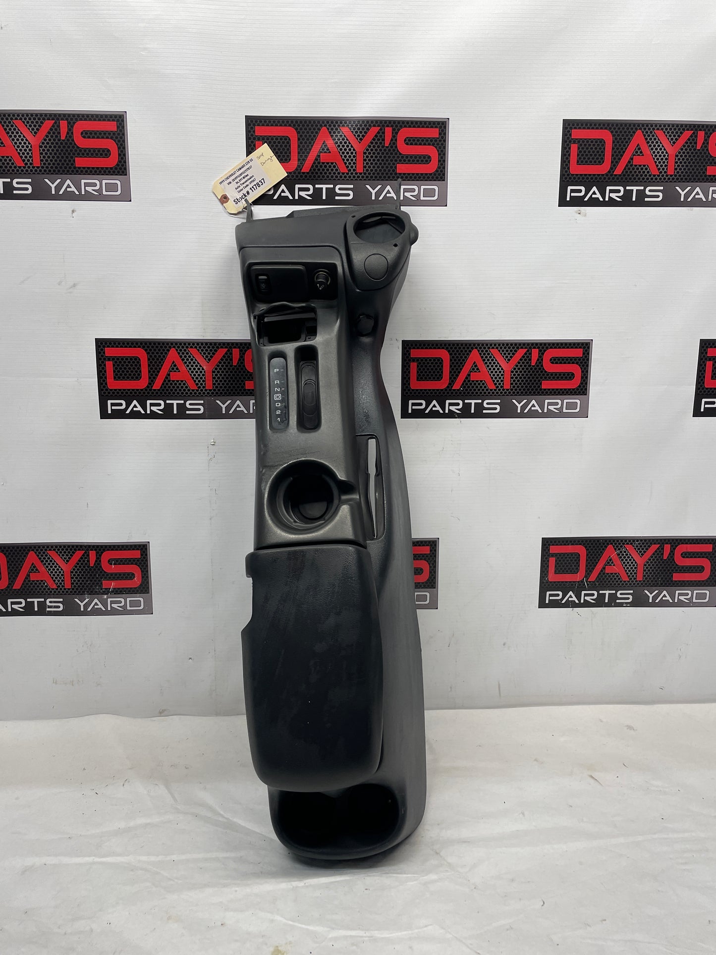 1999 Chevy Camaro Z28 SS Complete Center Console Arm Rest Assembly Gray Grey OEM