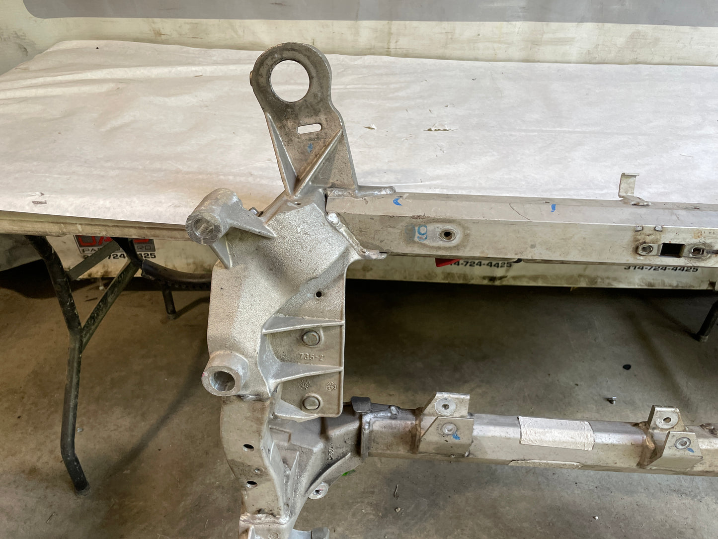 2017 Cadillac ATS-V Coupe  Front Engine Cradle Cross K Member Subframe OEM