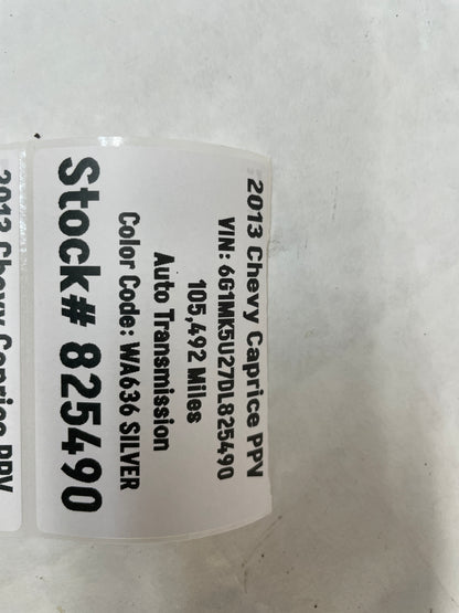 2013 Chevy Caprice PPV Factory OEM Steel Wheel 18X8 - Day's Parts Yard