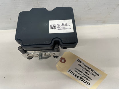 2014 Chevy SS Sedan ABS Anti Lock Brake Pump Module OEM - Day's Parts Yard