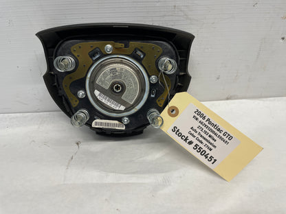 2006 Pontiac GTO Steering Wheel Air Bag Airbag OEM - Day's Parts Yard