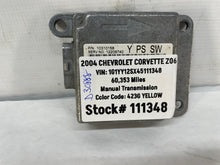 2004 Chevy C5 Corvette Z06 Air Bag SRS Diagnostic Control Module Unit OEM - Day's Parts Yard
