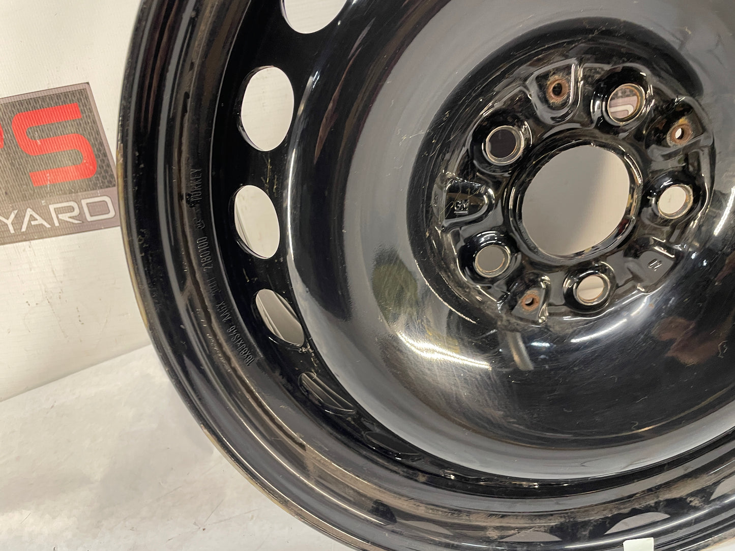2013 Chevy Caprice PPV Factory OEM Steel Wheel 18X8 - Day's Parts Yard