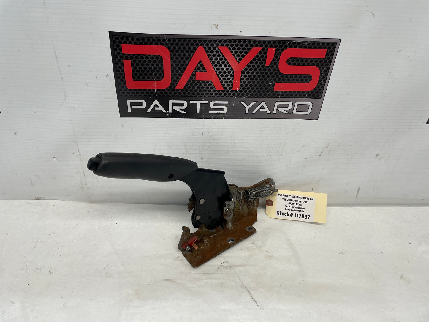 1999 Chevy Camaro Z28 SS Emergency E-Brake Grey Gray Handle OEM