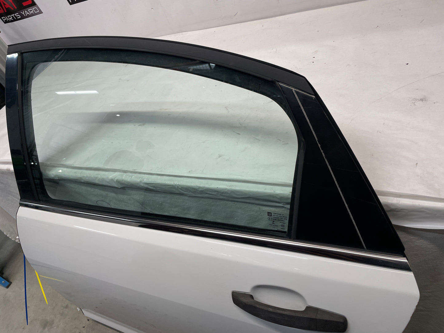 2014 Chevy Caprice PPV LH Driver Rear Exterior Door White OEM