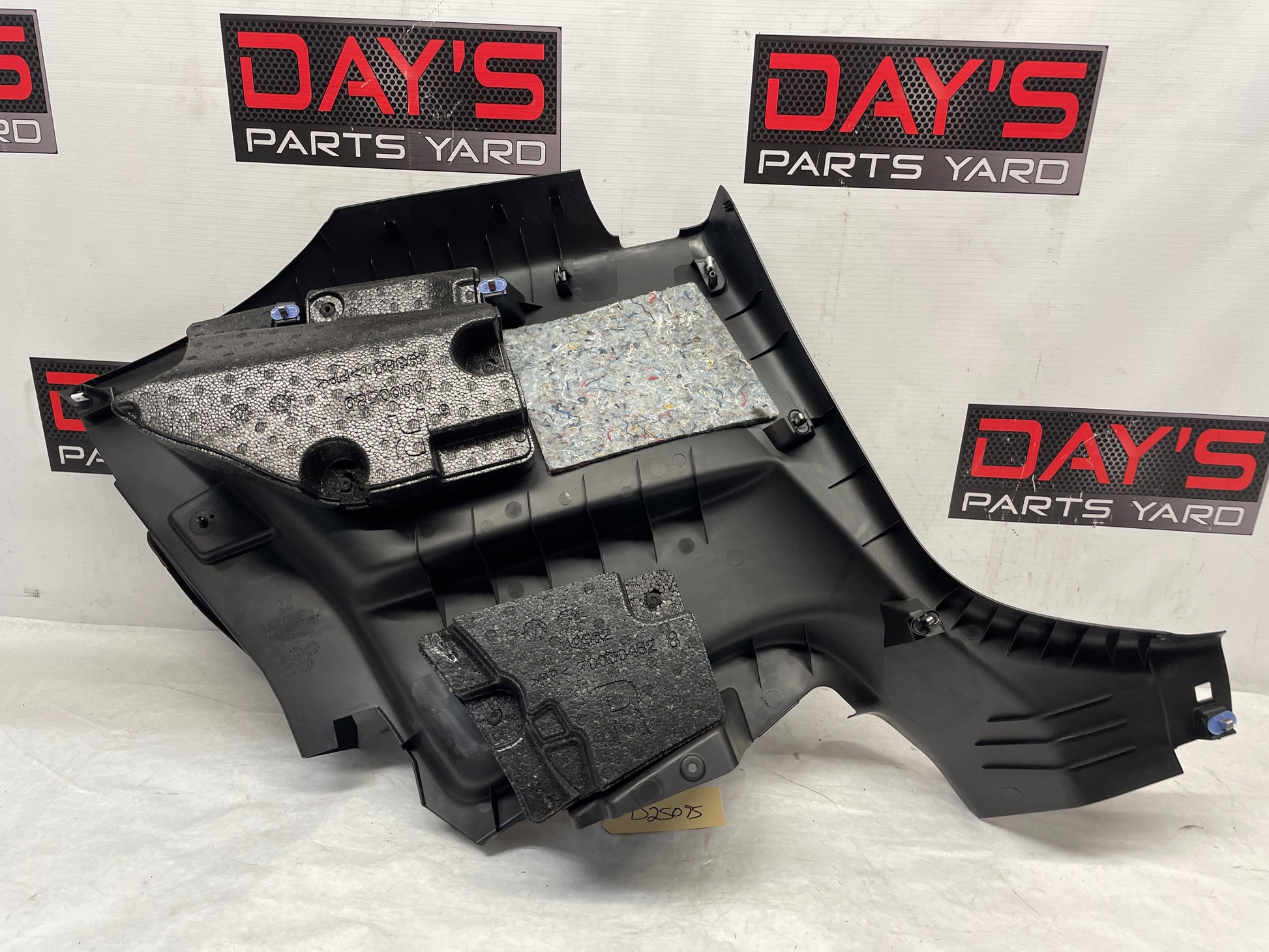 2013 Chevy Camaro ZL1 RH Passenger Rear Interior Quarter Door Trim Panel OEM - Day's Parts Yard