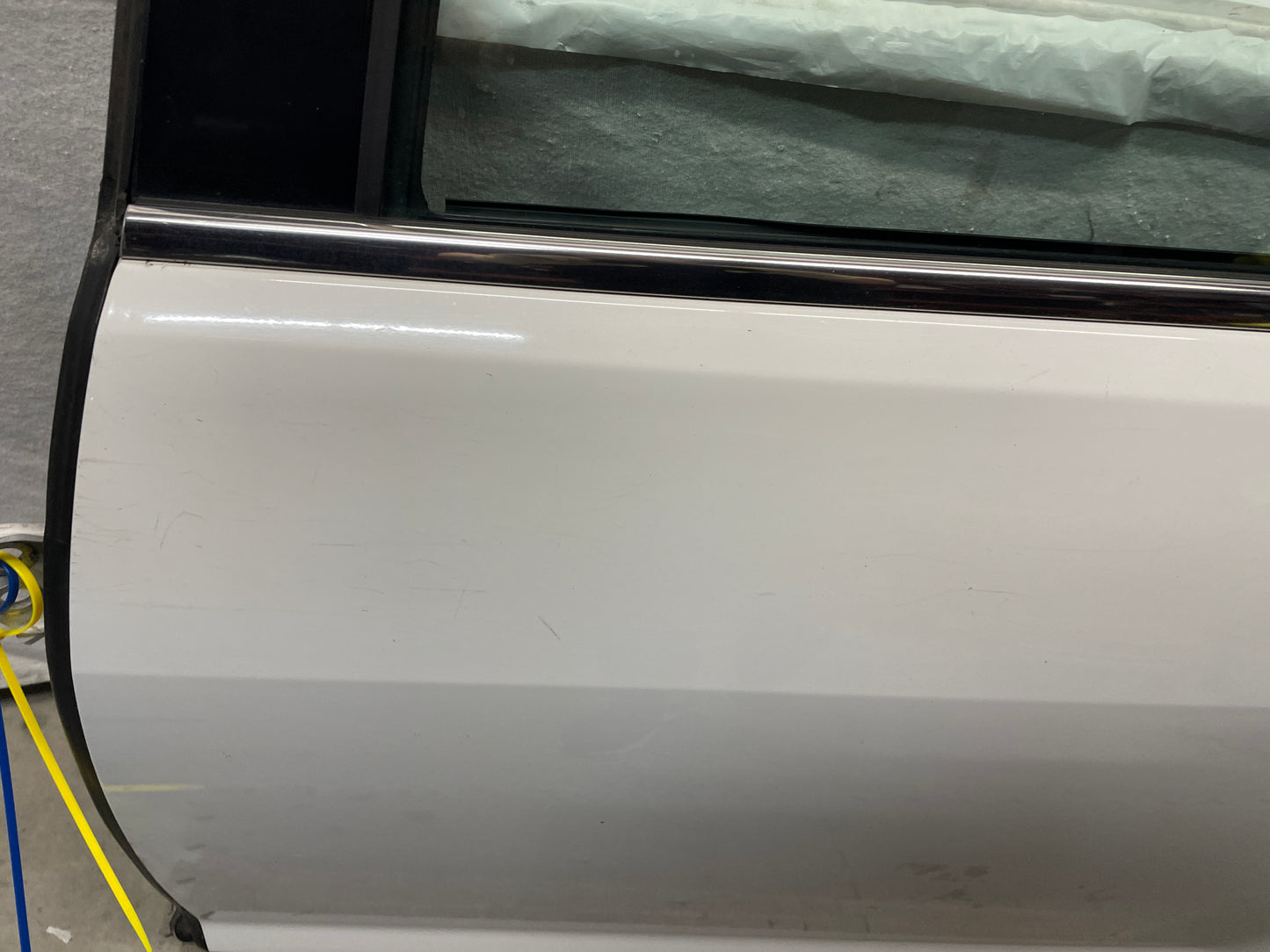 2014 Chevy Caprice PPV LH Driver Rear Exterior Door White OEM