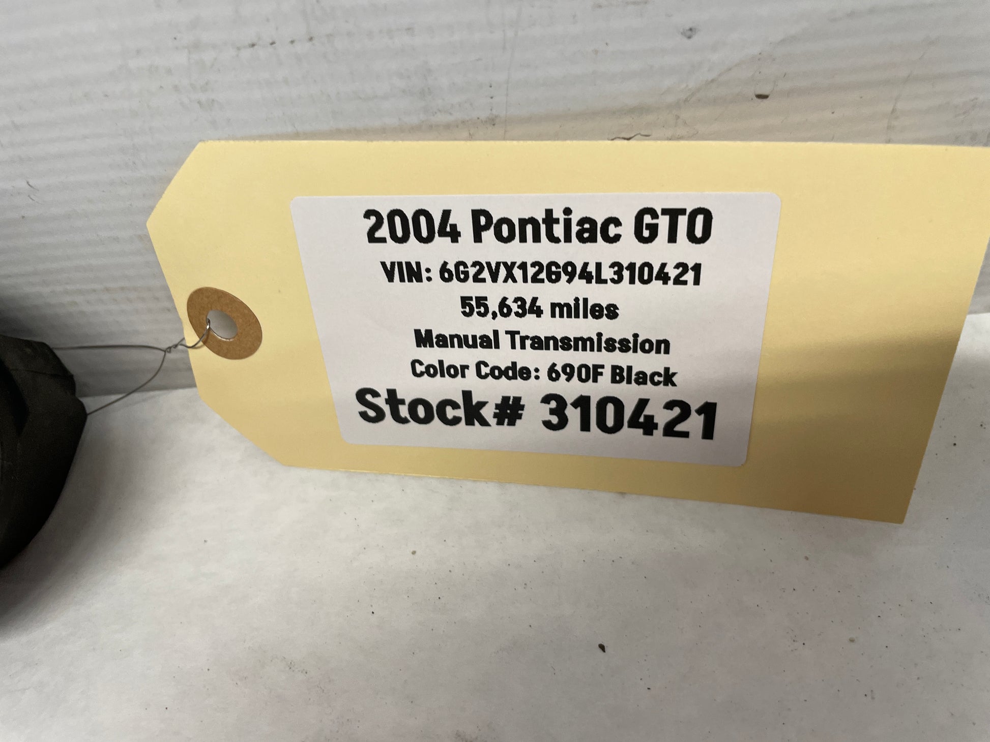 2004 Pontiac GTO Key Ring OEM - Day's Parts Yard