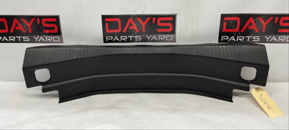 2017 Cadillac CTS-V Rear Trunk Cargo Compartment Sill Plate Panel OEM - Day's Parts Yard