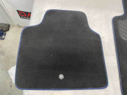2005 Pontiac GTO Blue Trim Floor Mats Set Front and Rear OEM - Day's Parts Yard