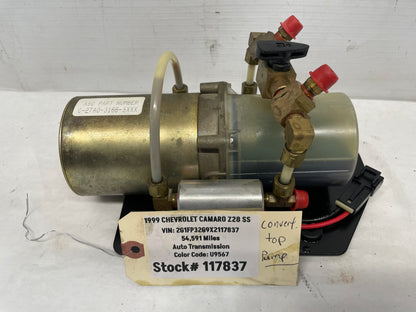 1999 Chevy Camaro Z28 SS Convertible Top Hydraulic Motor Pump OEM