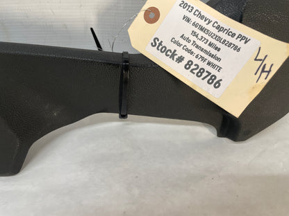 2013 Chevy Caprice PPV LH Driver Seat Controls Outer Finish Panel OEM - Day's Parts Yard