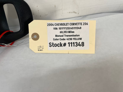 2004 Chevy C5 Corvette Z06 RH Passenger Interior Door Handle Trim Bezel Frame OEM - Day's Parts Yard