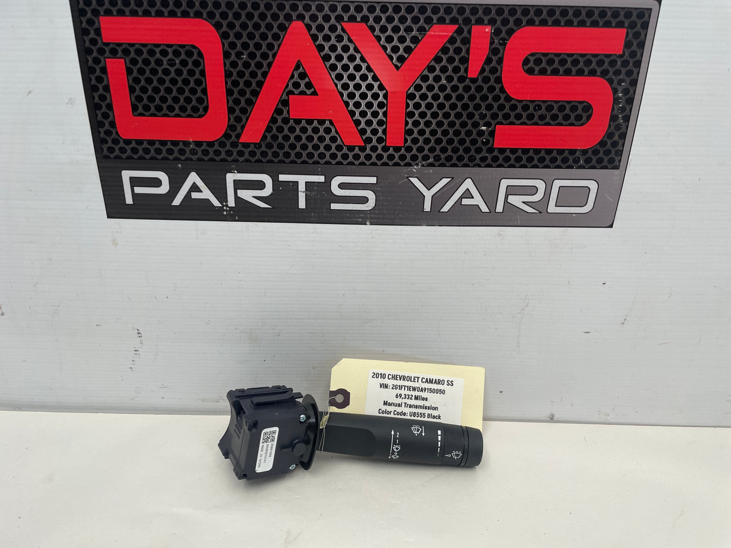 2010 Chevy Camaro SS Windshield Wiper Control Switch OEM - Day's Parts Yard
