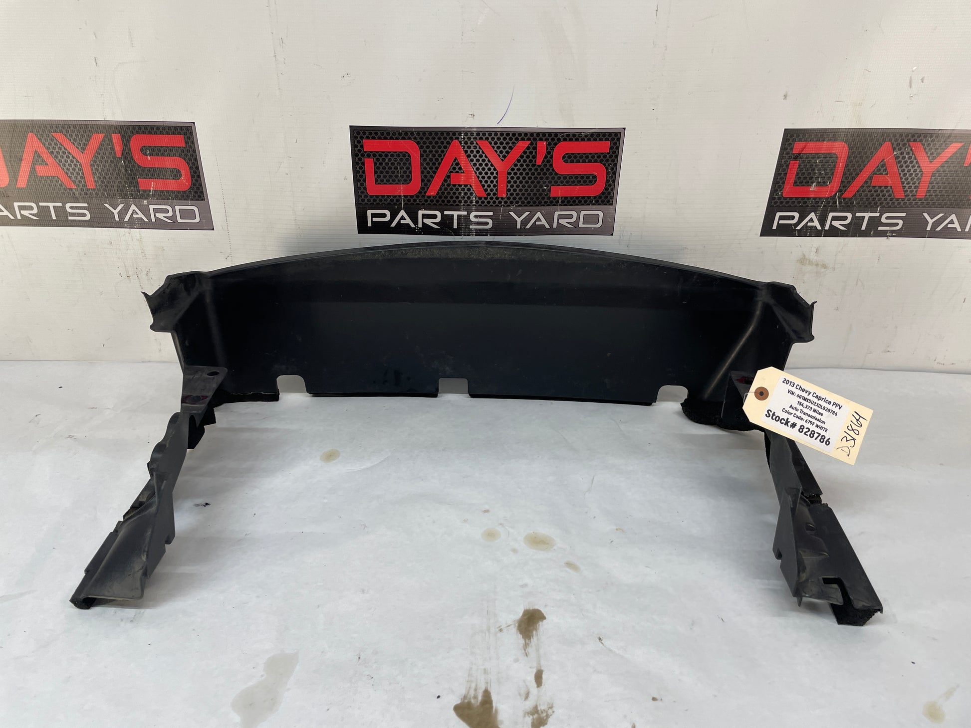 2013 Chevy Caprice PPV Radiator Support Splash Shield OEM - Day's Parts Yard