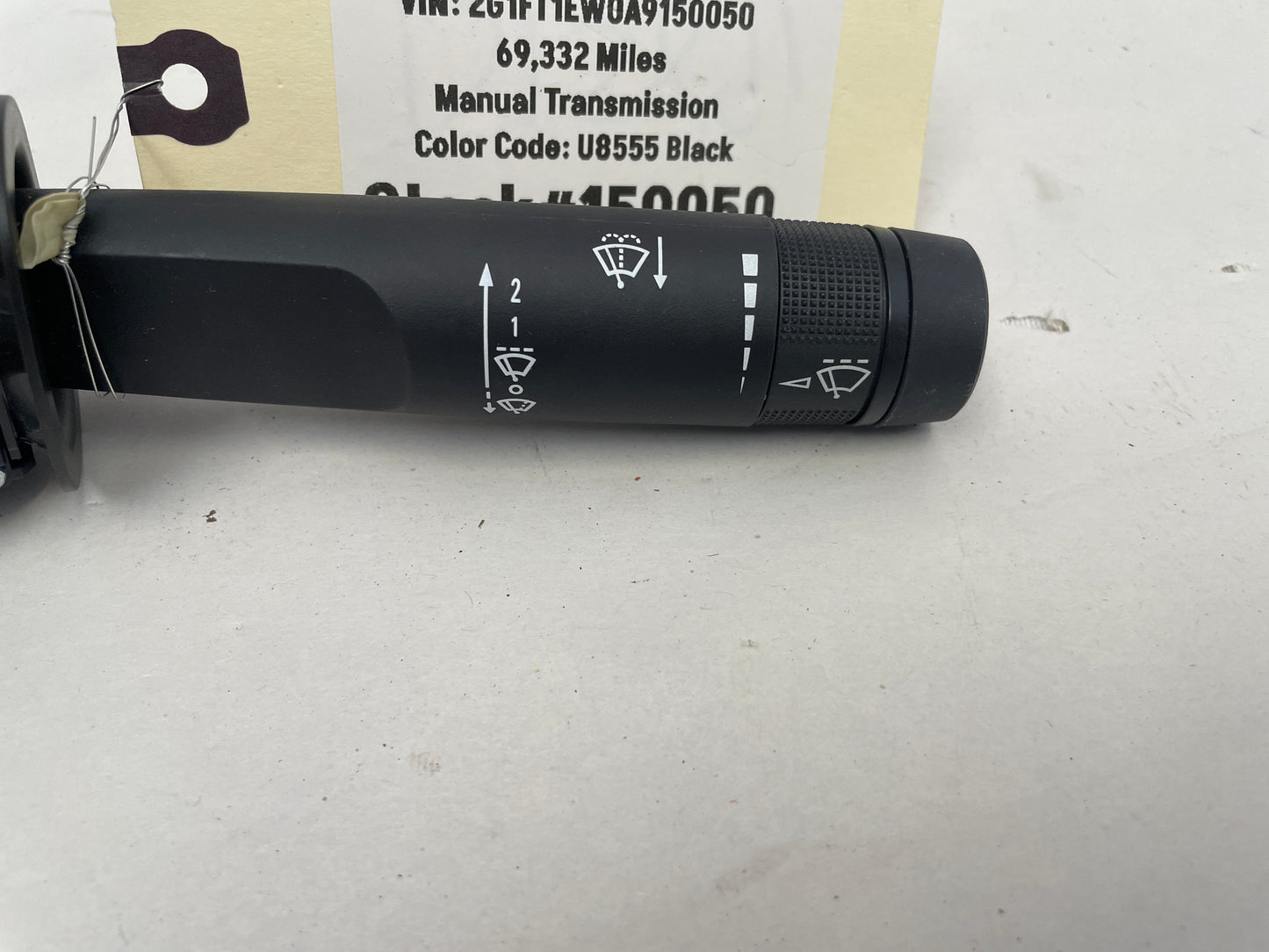 2010 Chevy Camaro SS Windshield Wiper Control Switch OEM - Day's Parts Yard