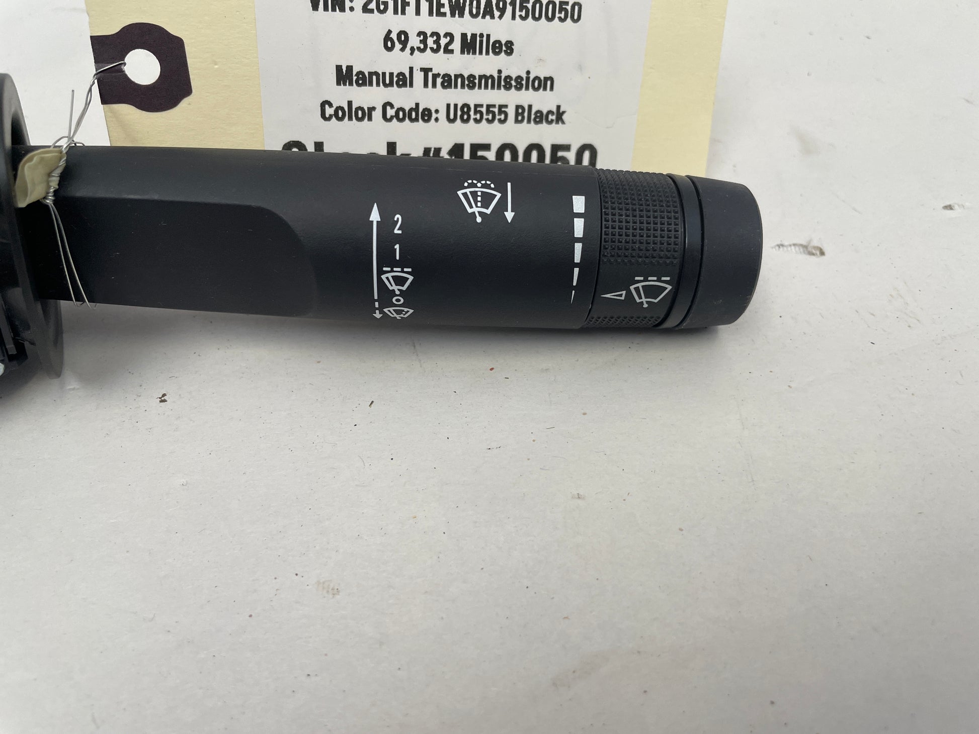 2010 Chevy Camaro SS Windshield Wiper Control Switch OEM - Day's Parts Yard