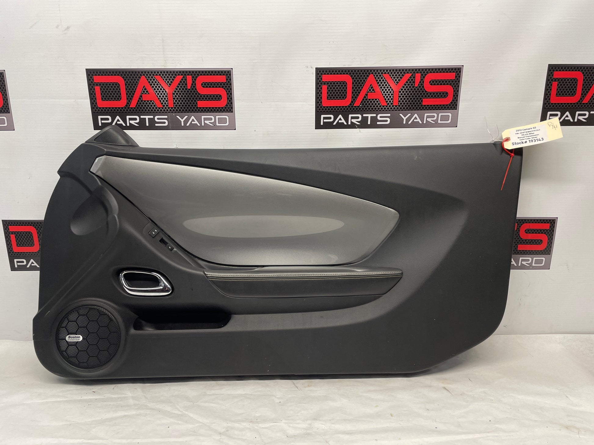 2012 Chevy Camaro SS RH Passenger Interior Door Panel Trim Molding OEM - Day's Parts Yard