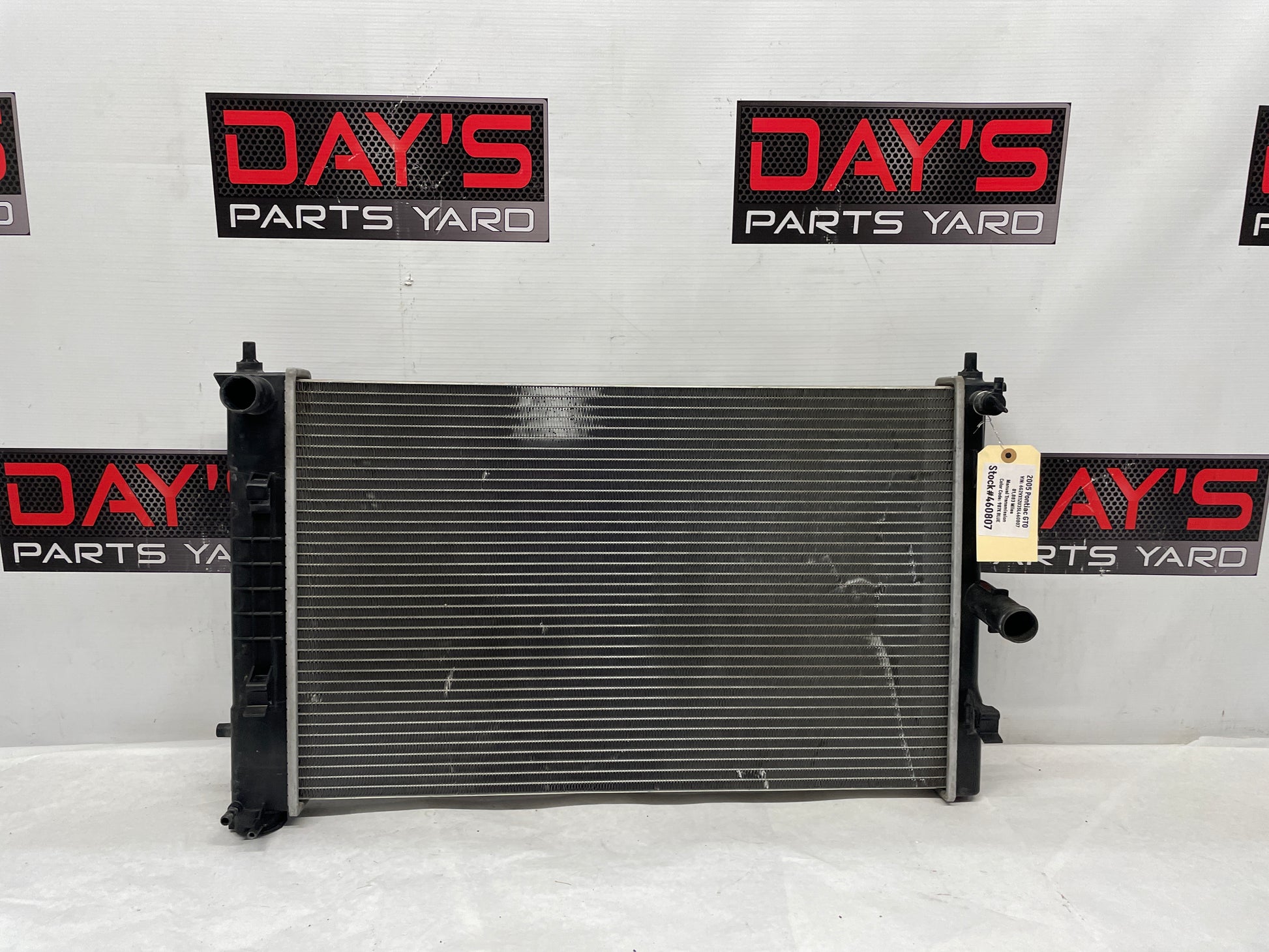 2005 Pontiac GTO Engine Motor Coolant Radiator OEM - Day's Parts Yard