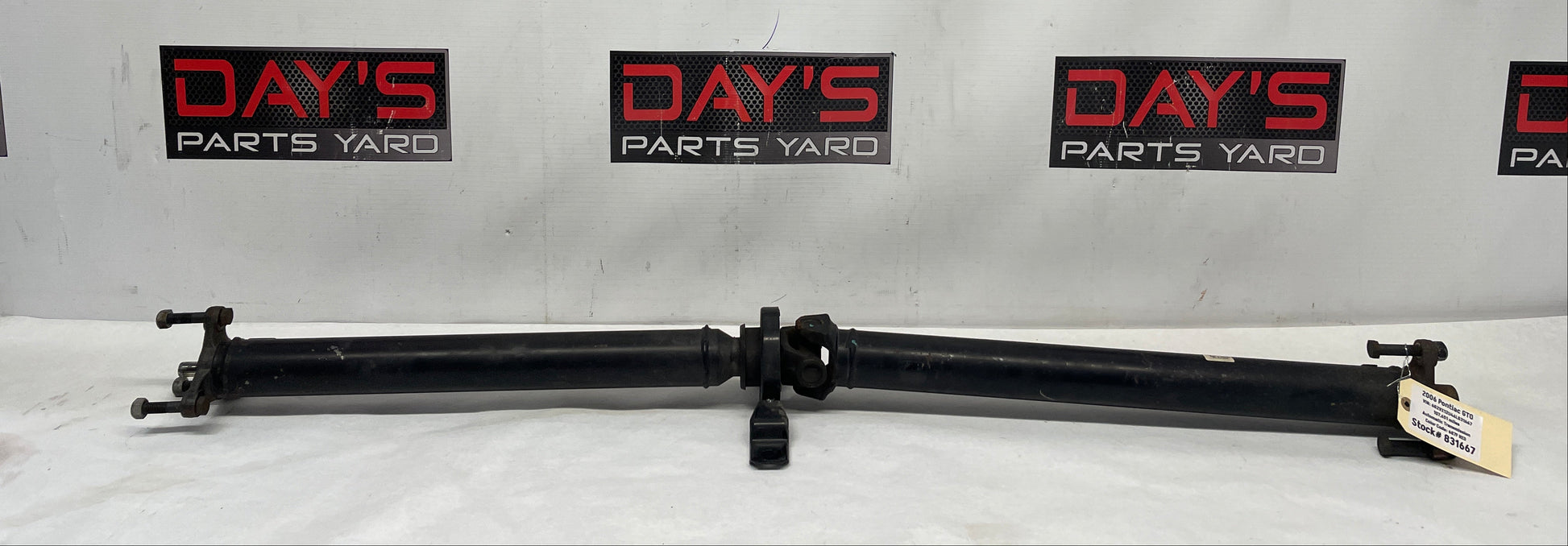 2006 Pontiac GTO Drive Propeller Shaft Driveshaft OEM - Day's Parts Yard