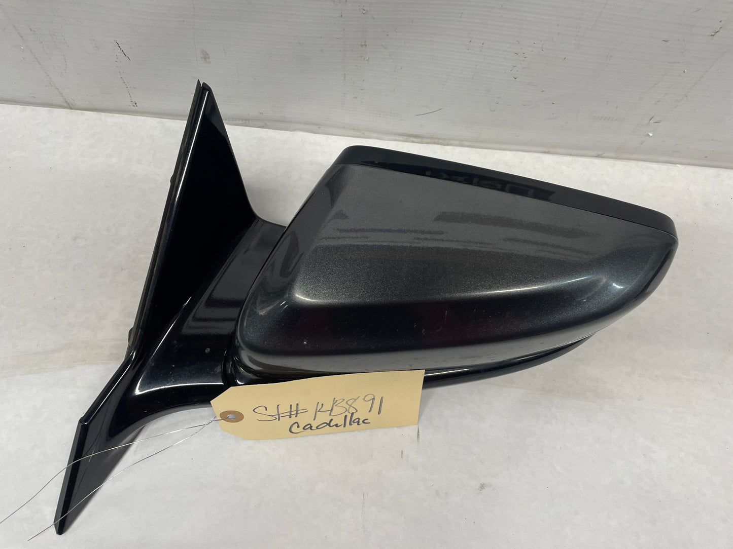2017 Cadillac CTS-V LH Driver Exterior Outside Mirror Black OEM - Day's Parts Yard