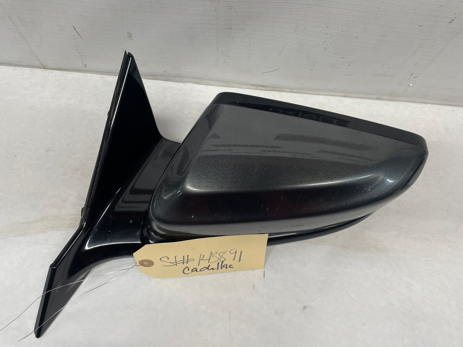 2017 Cadillac CTS-V LH Driver Exterior Outside Mirror Black OEM - Day's Parts Yard