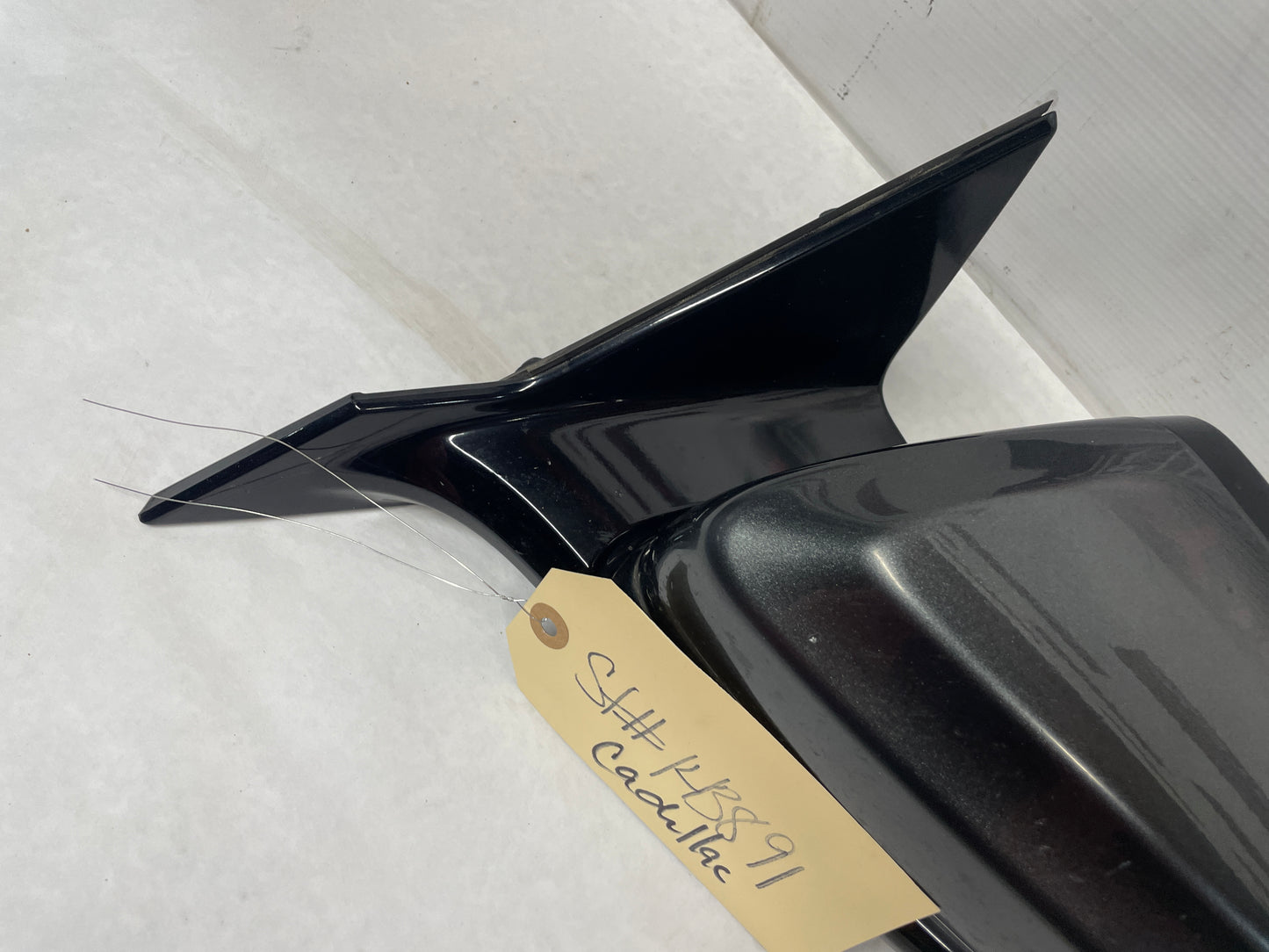 2017 Cadillac CTS-V LH Driver Exterior Outside Mirror Black OEM - Day's Parts Yard