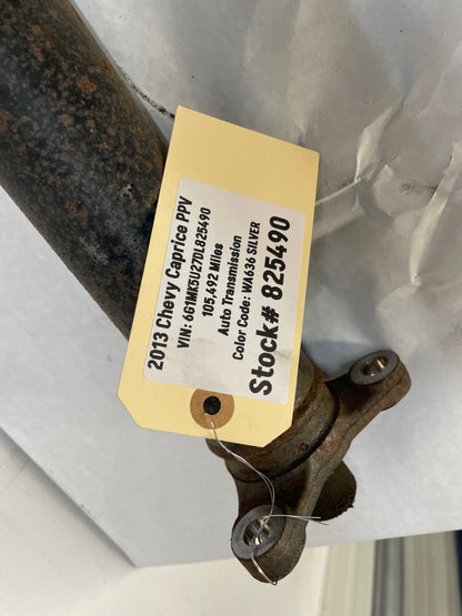 2013 Chevy Caprice PPV Drive Shaft Driveshaft Driveline Propeller Shaft OEM - Day's Parts Yard