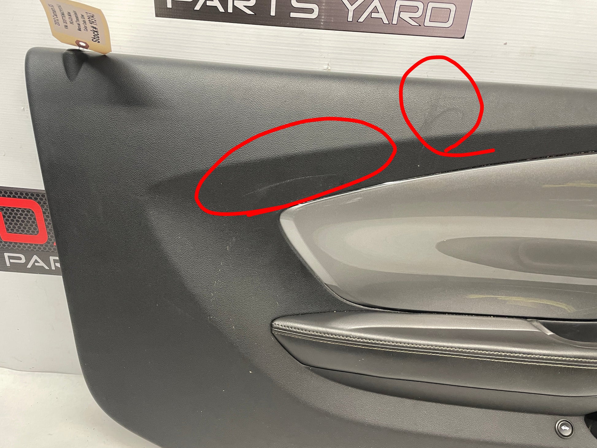 2012 Chevy Camaro SS LH Driver Interior Door Panel Trim Molding OEM - Day's Parts Yard