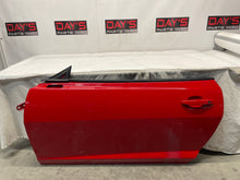 2013 Chevy Camaro ZL LH Driver Front Exterior Door Red OEM - Day's Parts Yard