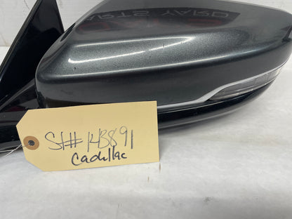 2017 Cadillac CTS-V LH Driver Exterior Outside Mirror Black OEM - Day's Parts Yard