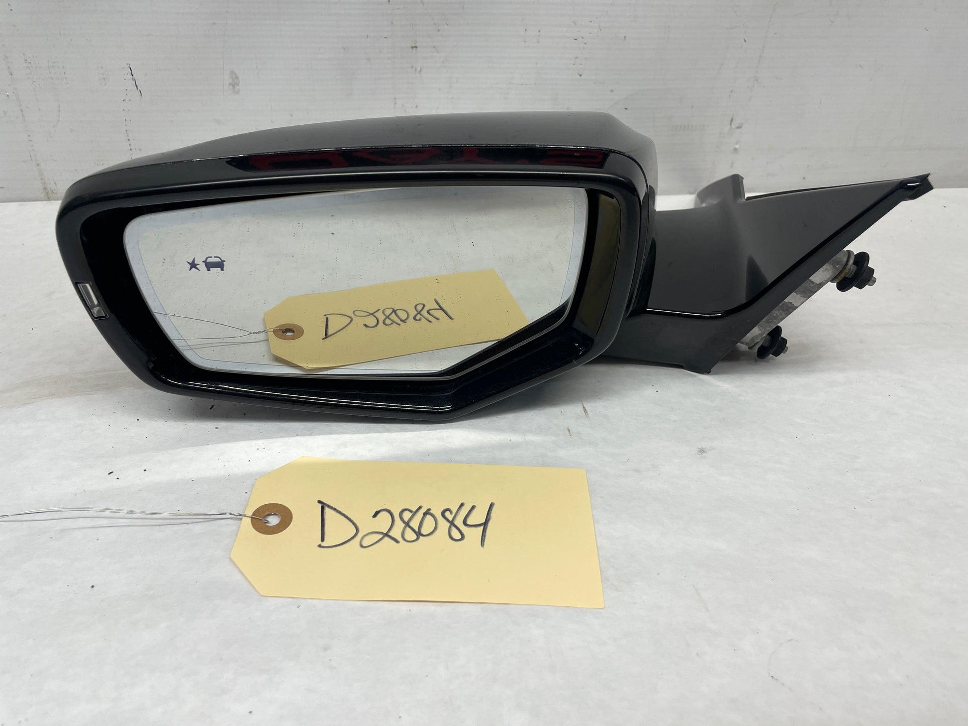 2017 Cadillac CTS-V LH Driver Exterior Outside Mirror Black OEM - Day's Parts Yard