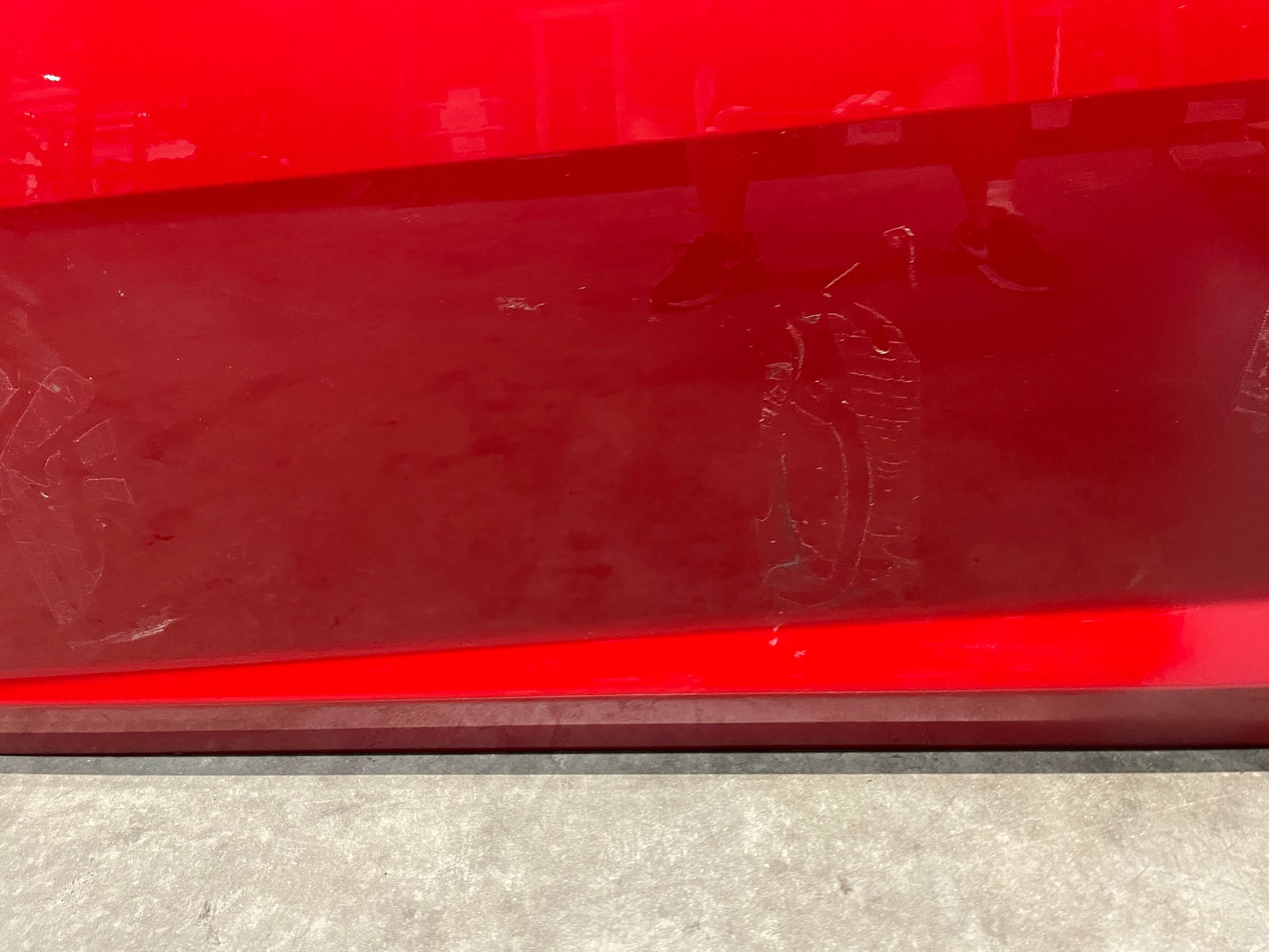 2013 Chevy Camaro ZL LH Driver Front Exterior Door Red OEM - Day's Parts Yard