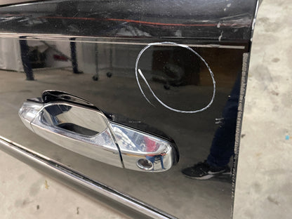 2013 GMC Sierra C1500 SLE LH Driver Front Exterior Door Black OEM - Day's Parts Yard