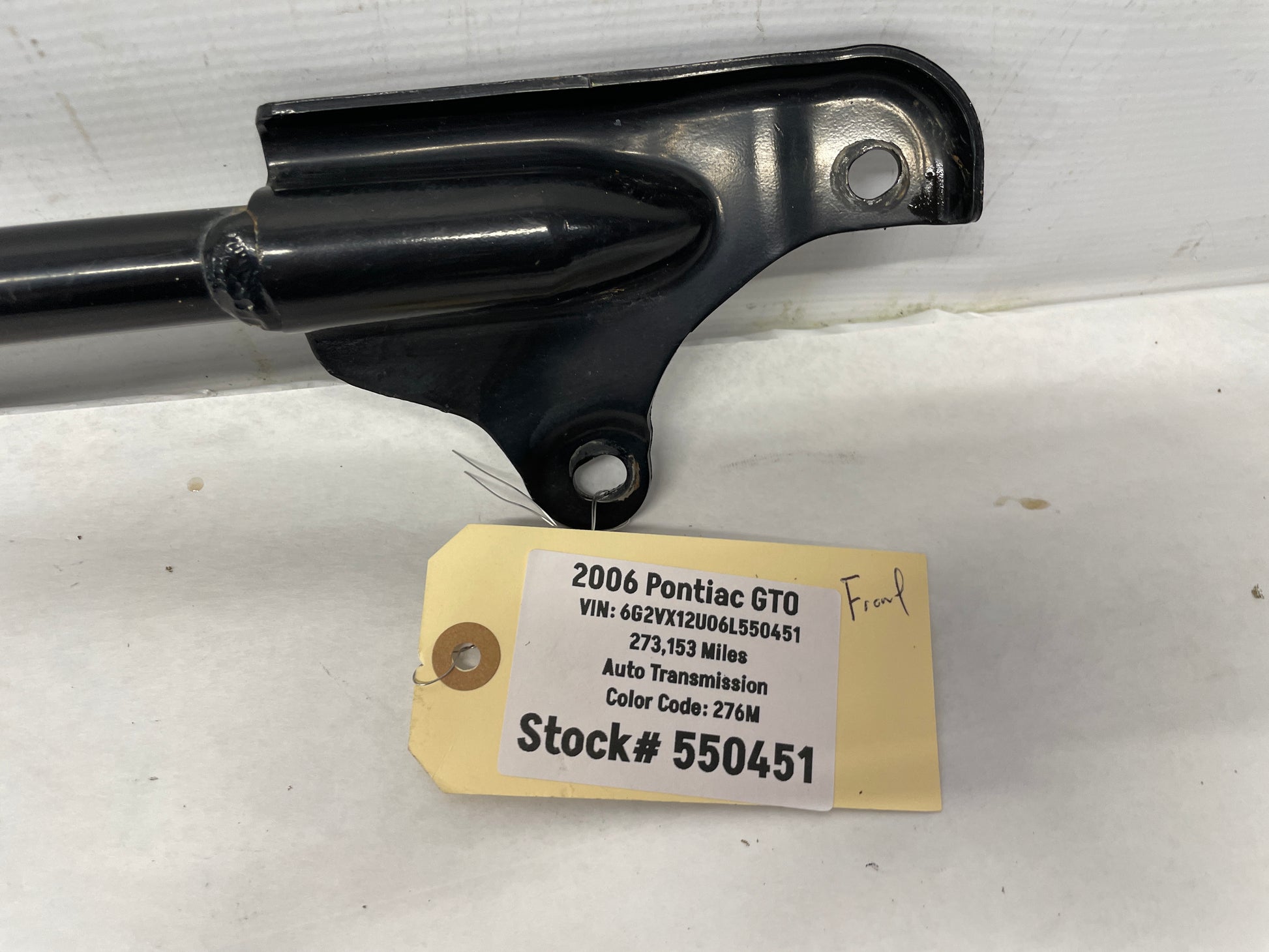 2006 Pontiac GTO Suspension Strut Tower Brace OEM - Day's Parts Yard